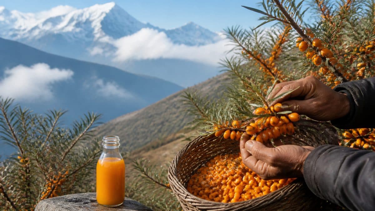 How Sea Buckthorn Juice Is Made: From Himalayan Harvest to Bottle