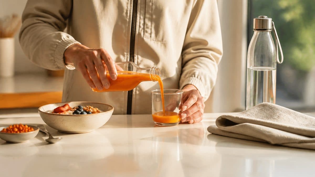 Sea Buckthorn Juice for a Balanced Daily Routine: A Nutritional View