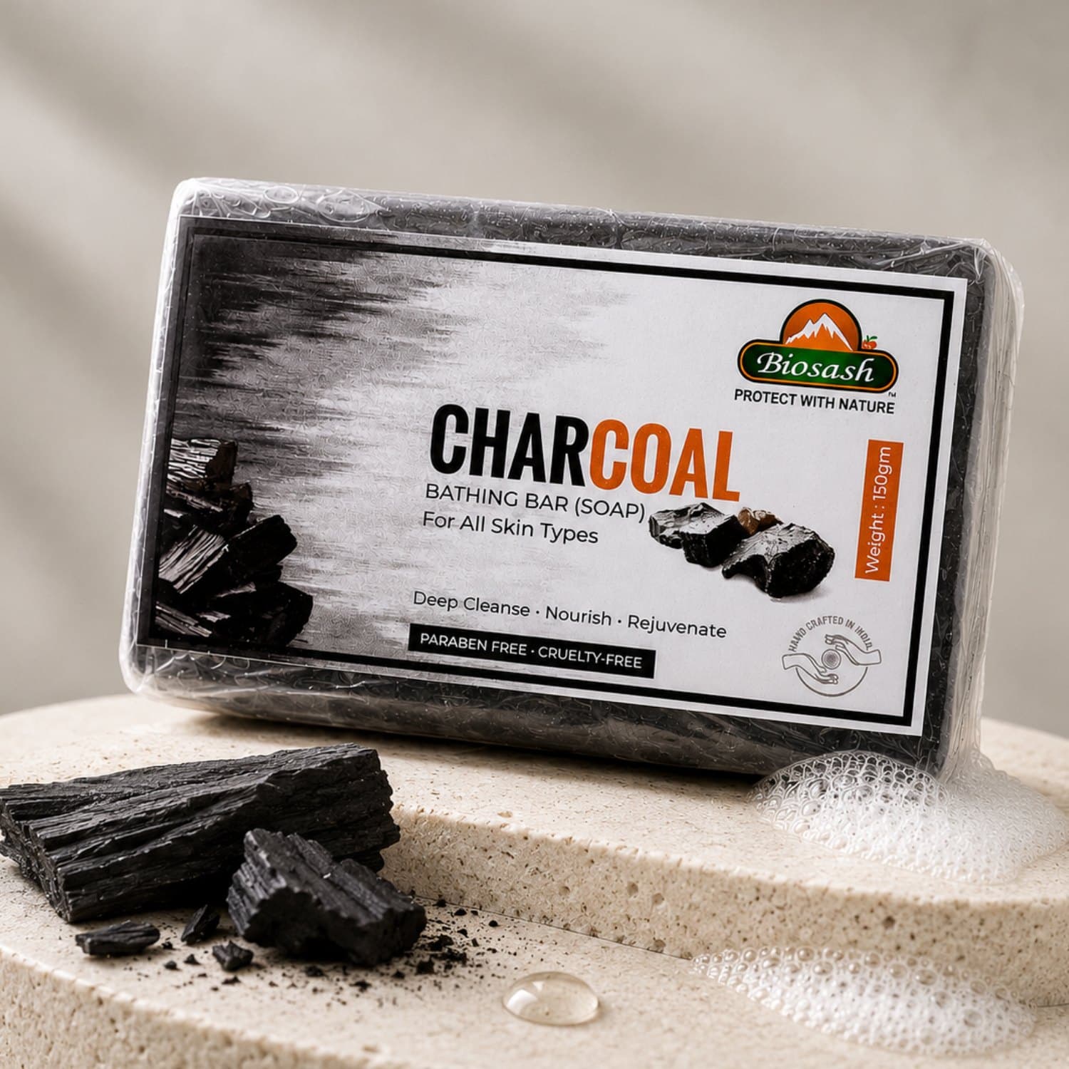 Charcoal Bathing Bar