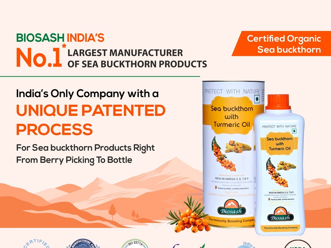Sea Buckthorn With Turmeric Oil