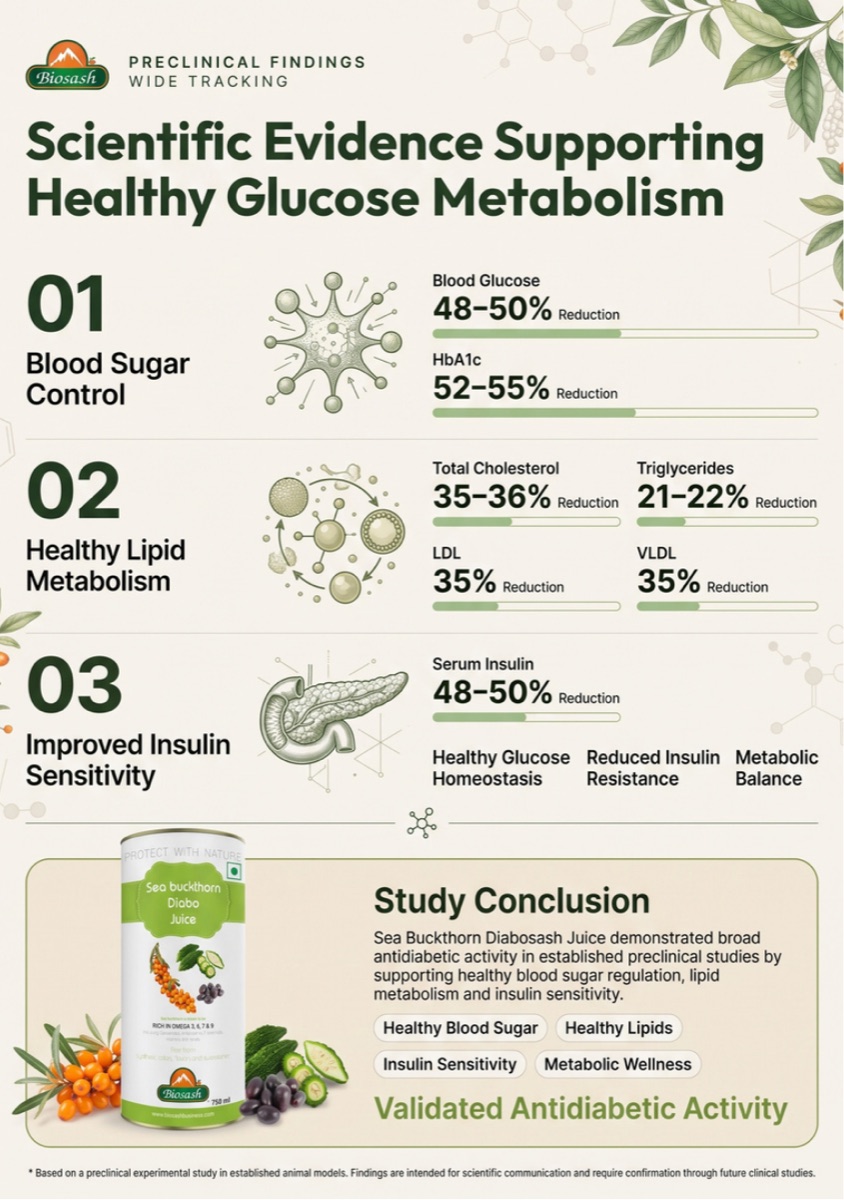 Pre-Clinical Study — Sea Buckthorn Diabo Juice